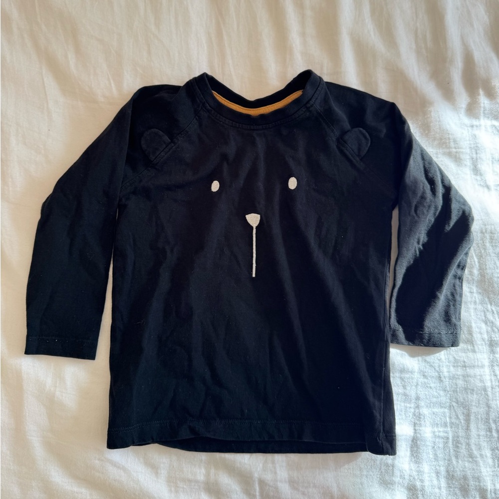 Turtledove London Charcoal and Tan Kids' Top
